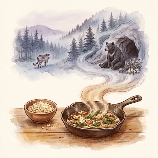 Illustration: Garlic, Minced with Korea's founding myth