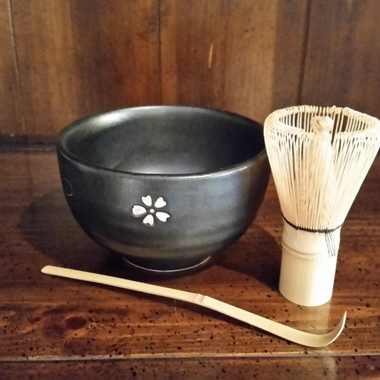 Matcha Bowl - Black - The Tea & Spice Shoppe