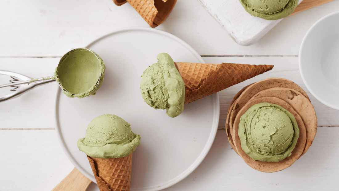 Matcha Ice Cream - NO MACHINE NEEDED! - The Tea & Spice Shoppe