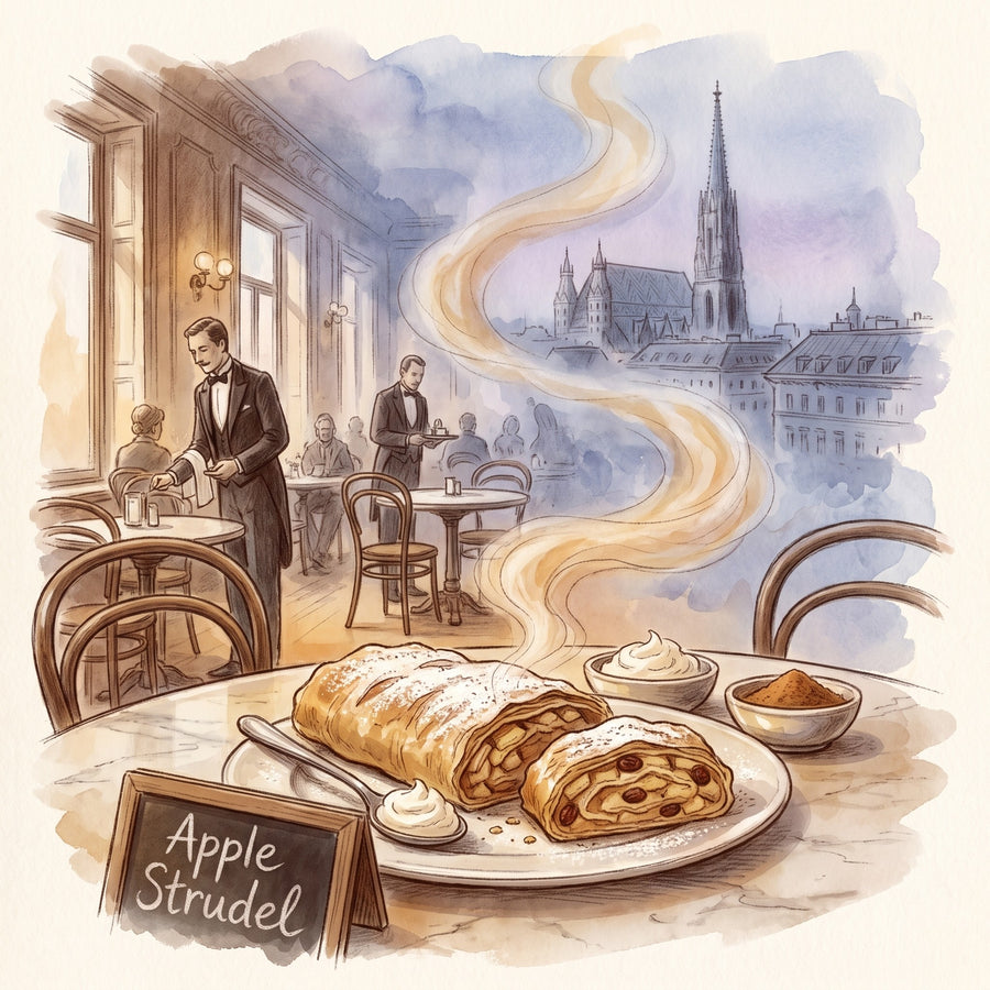 Illustration: Apple Strudel, made with Apple Pie Spice Blend