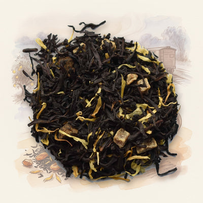 Apricot Peach, Black