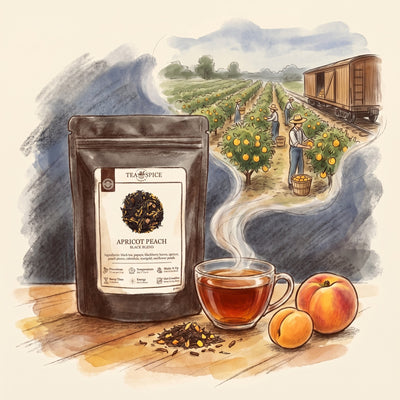 Apricot Peach, Black