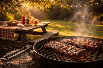 A Backyard in August