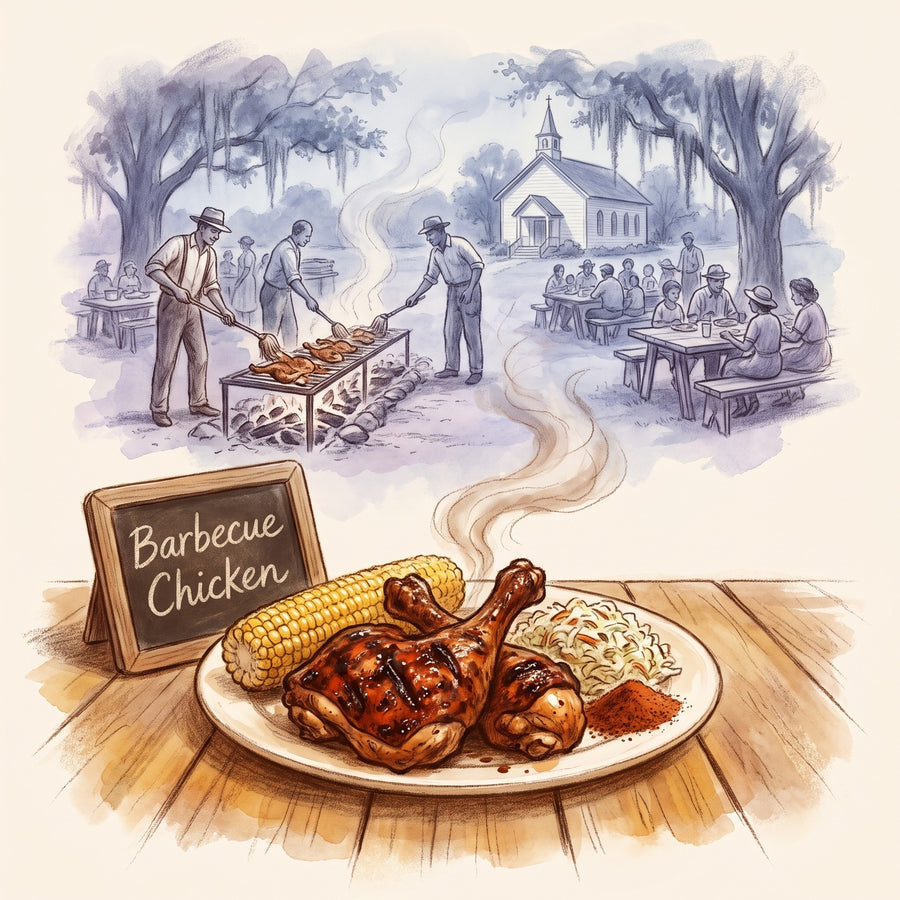 Illustration: Barbecue Chicken, made with BBQ Seasoning
