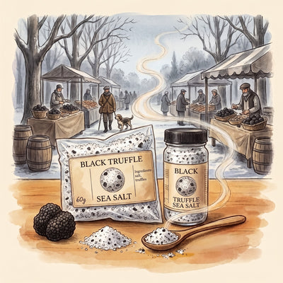 Black Truffle Sea Salt