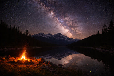 Watching Meteors in Jasper