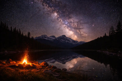 Watching Meteors in Jasper