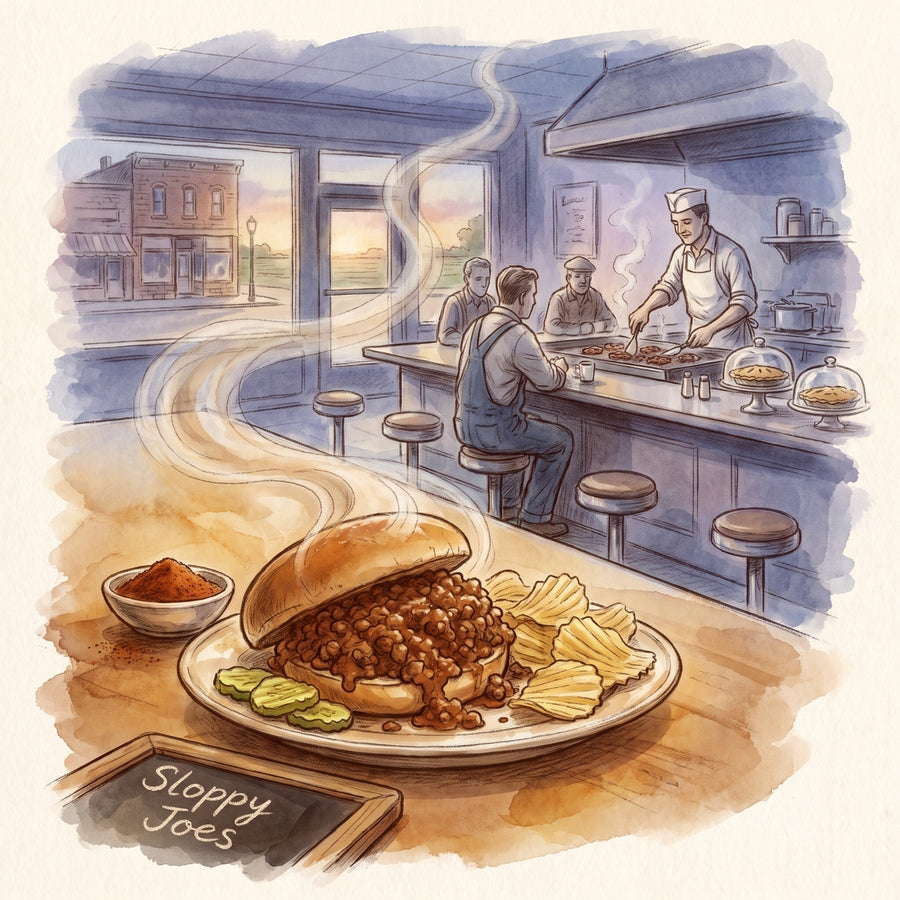 Illustration: Sloppy Joes, made with Chili Powder