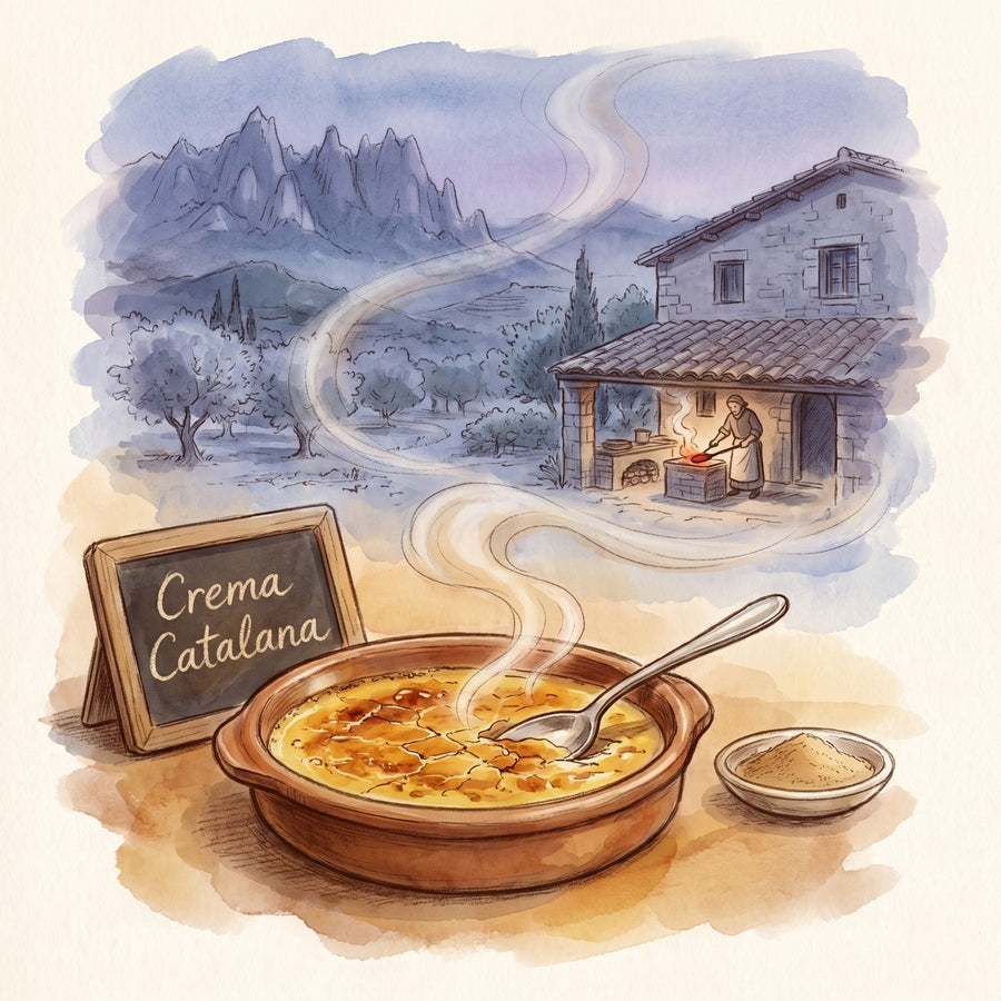 Illustration: Crema Catalana, made with Cinnamon, Ground, Sri Lankan True Ceylon, Organic