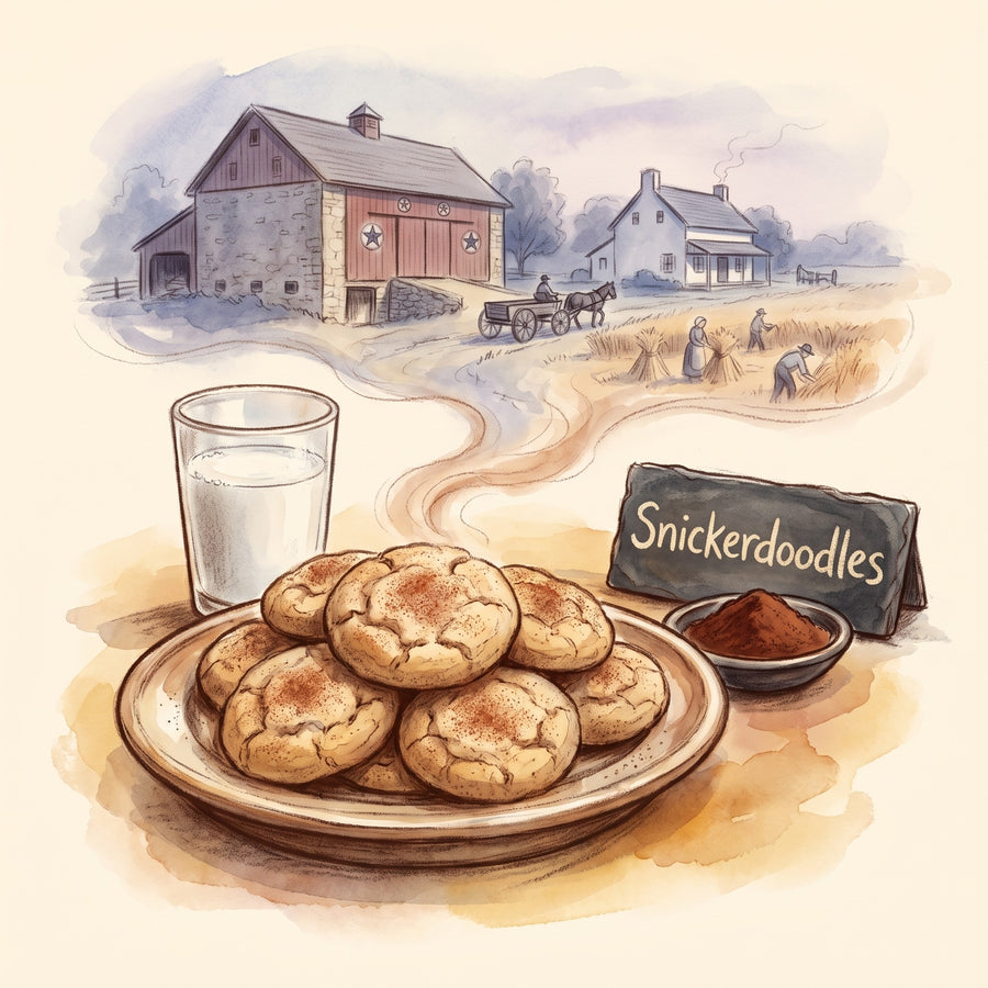 Illustration: Snickerdoodles, made with Cinnamon, Indonesian Korintje