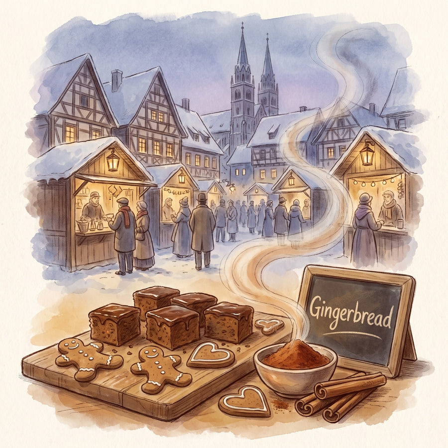 Illustration: Gingerbread, made with Cinnamon, Ground, Vietnamese Saigon