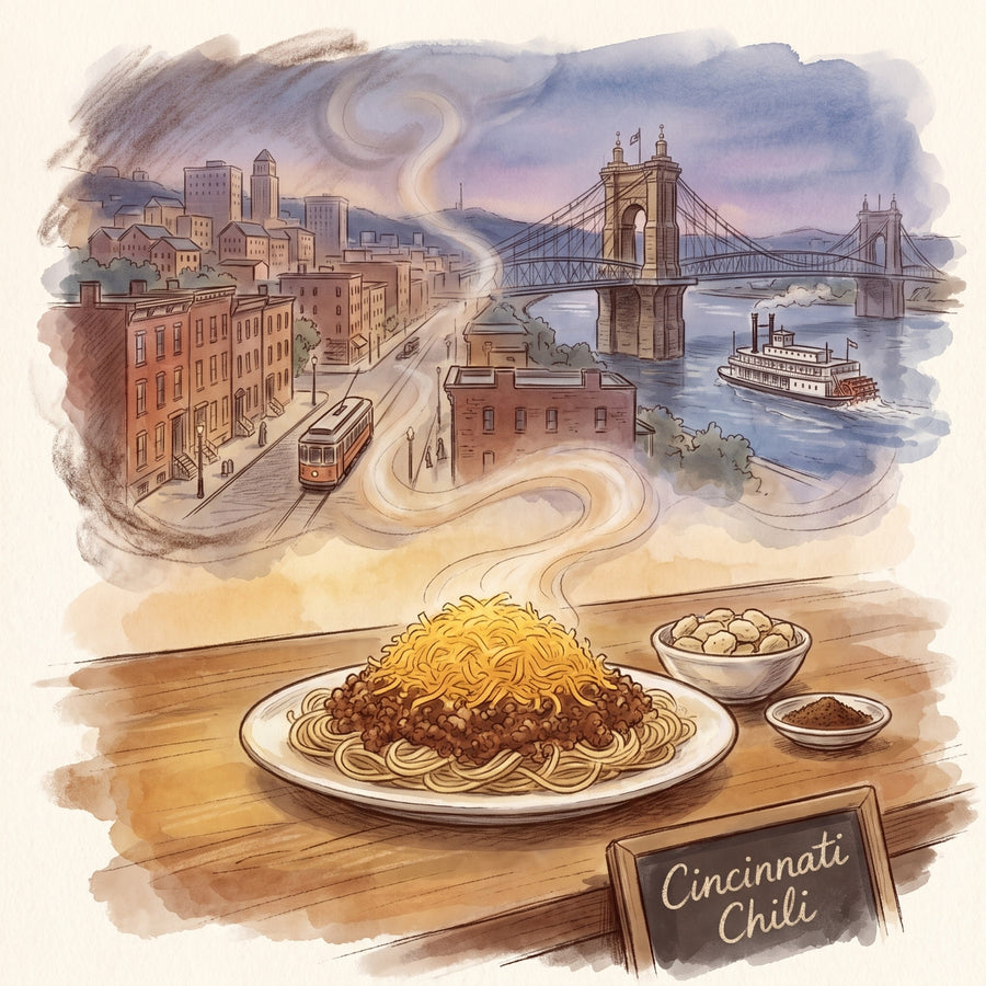 Illustration: Cincinnati Chili, made with Cloves