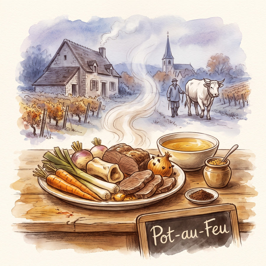 Illustration: Pot-au-Feu, made with Cloves