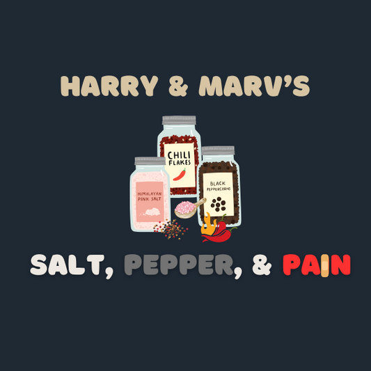 Harry & Marv's Salt, Pepper, & Pain (Spice Set)