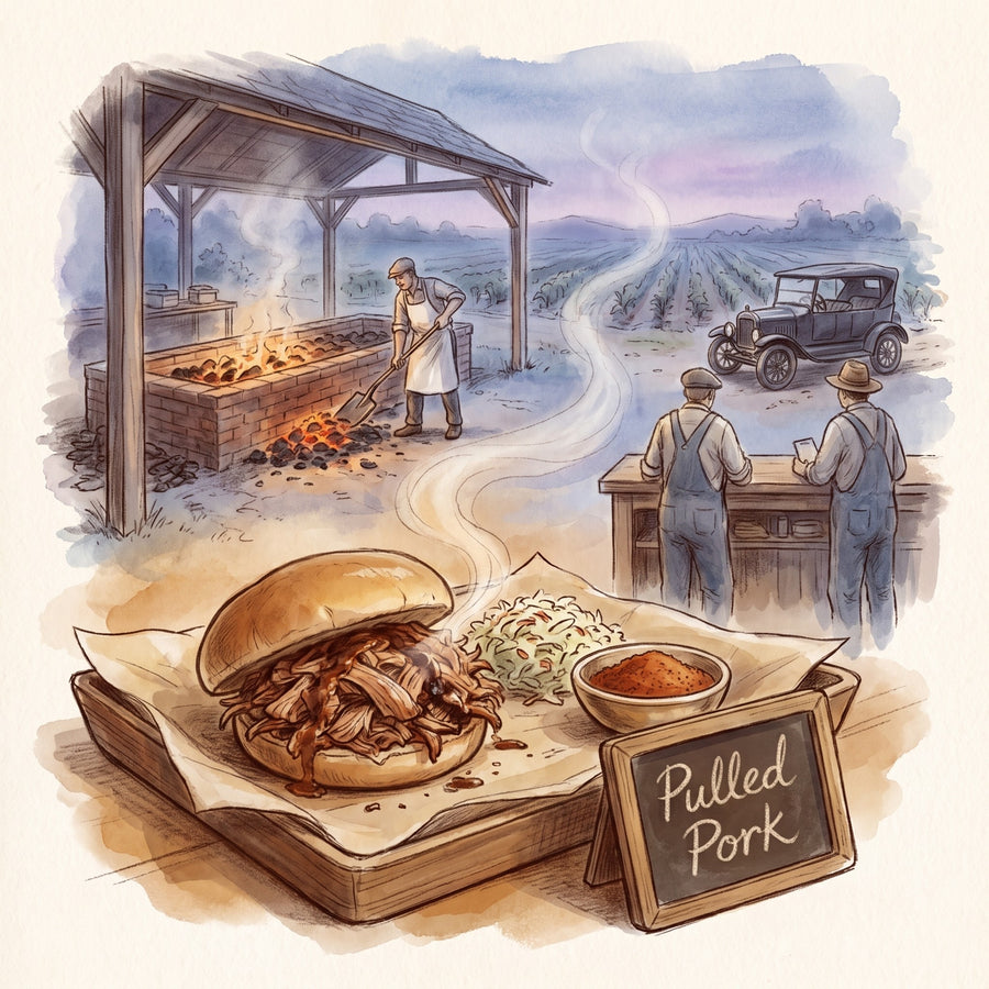 Illustration: Pulled Pork, made with Hickory BBQ Seasoning