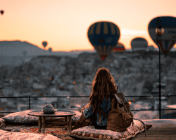 Floating Over Cappadocia
