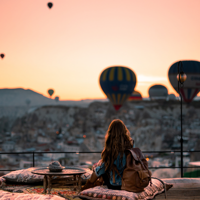 Floating Over Cappadocia