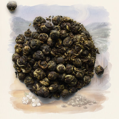 Jasmine Dragon Pearls, Organic