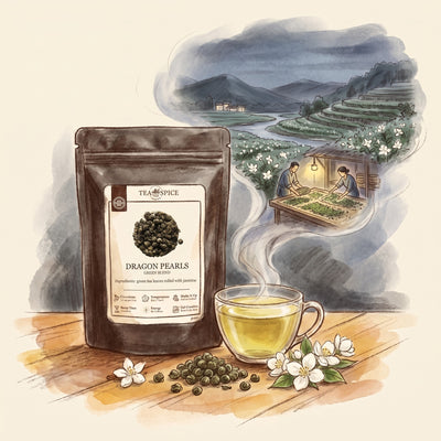Jasmine Dragon Pearls, Organic