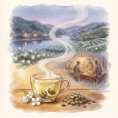 Jasmine Dragon Pearls, Organic