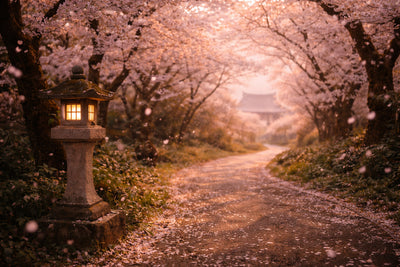 A Walk Among the Cherry Blossoms