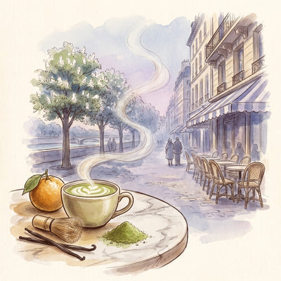 Cream of Earl Grey Matcha, Organic