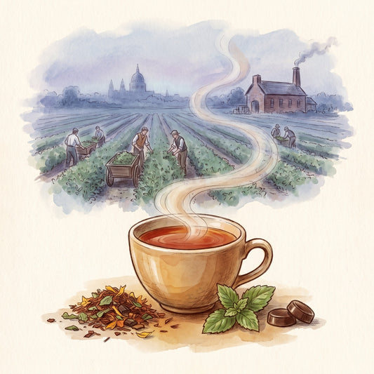 Illustration: Mint Chocolate with Mitcham, south of London, in the 1790s