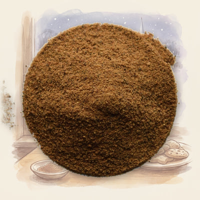 Nutmeg, Ground