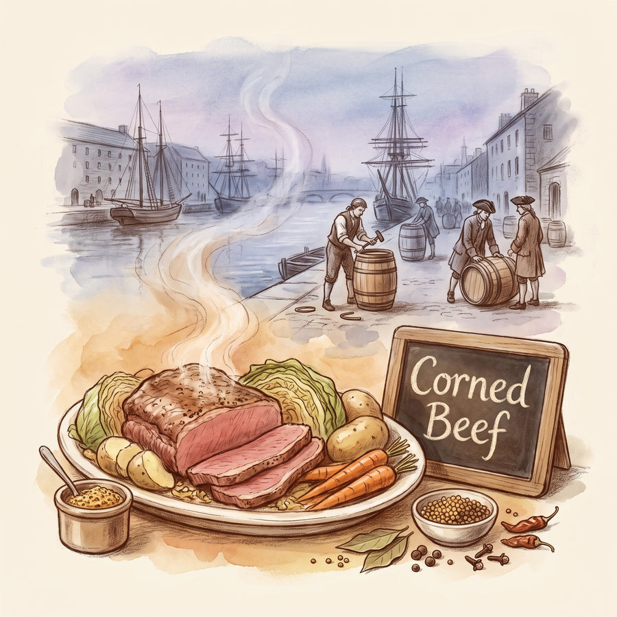 Illustration: Corned Beef, made with Pickling Spice