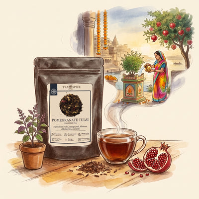 Pomegranate Tulsi, Organic