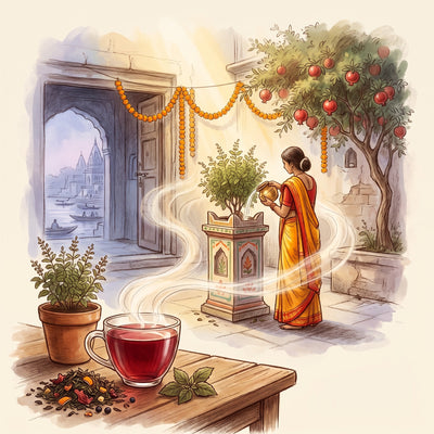 Pomegranate Tulsi, Organic