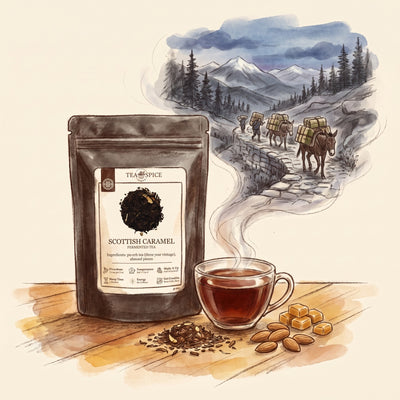 Scottish Caramel, Pu-erh, Three-Year Vintage,