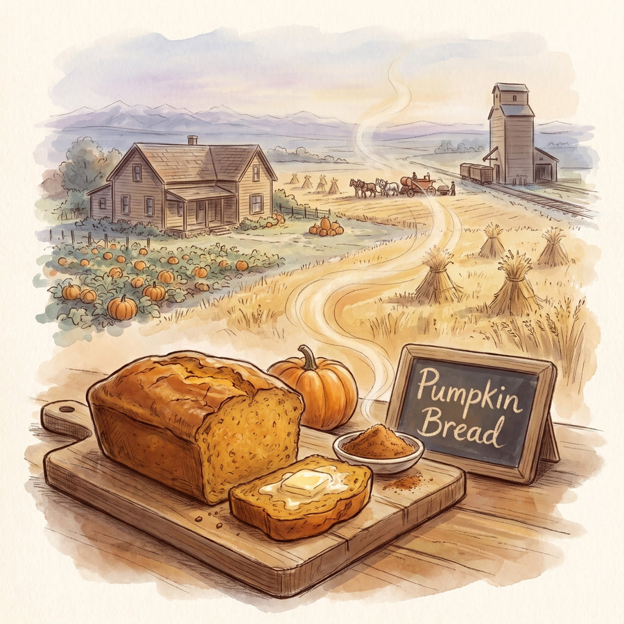 Illustration: Pumpkin Bread, made with Pumpkin Spice Blend