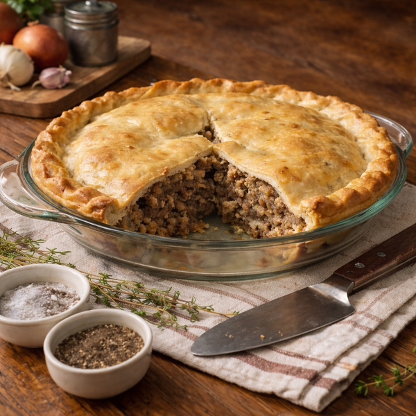 Tourtière (French Canadian Meat Pie)
