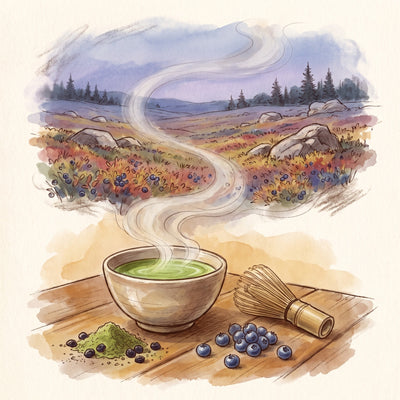 Wild Blueberry Matcha,