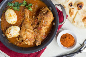 Ethipoian doro wat is chicken stew and the primary flavor is berbere. And our Ethiopian Berbere Spice makes this dish incredible. We bring warm, complex spices like cinnamon, allspice, fennel and ginger along with some heat from chiles and exotic cardamom and ajowan.